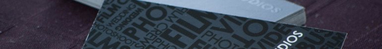 Cool Slim Business Cards - Ulano Studios