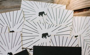 Letterpress Business Card – Mammoth Reach