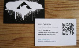 Recyclable Business Card - Mario Kyprianou