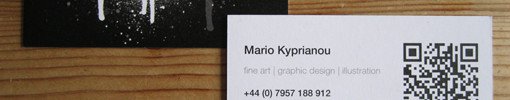 Recyclable Business Card - Mario Kyprianou