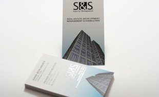 Silk Business Cards with Spot UV - S&S