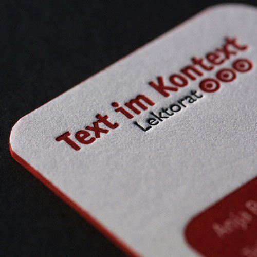 Business Card Text