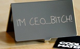 Unique Business Card Holder – I’M CEO B*TCH