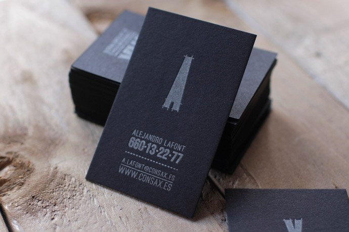 Cool Duplexed Business Cards - Consax