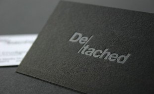 Cool Letterpress Business Card – De-tached