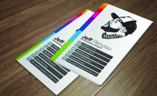 Cool Business Card – Jeff Rikhotso