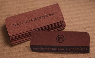 Custom Business Card - Natasha Mishano