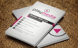 Cool Business Card Template by Jorge Limaz