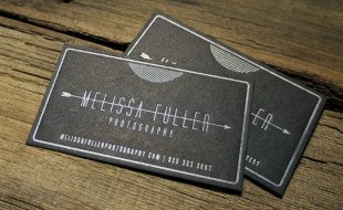 Cool Letterpress Business Card – Melissa Fuller