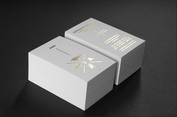Cool Business Card - König Bansah
