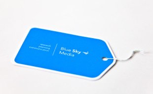 Custom Business Card - Blue Sky Media