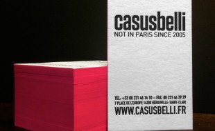 Cool Letterpress Business Card - Casusbelli