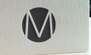 Cool Letterpress Business Card - Le Marais