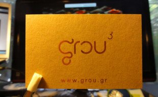 Cool Minimalistic Business Card - Grou