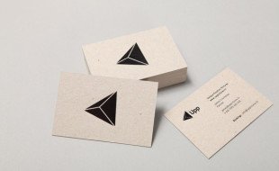 Cool Minimalistic Business Card – Upp