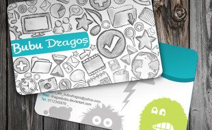 Creative Business Card Design - Bubu Dzagos