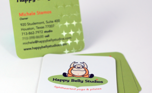 Custom Business Card - Happy Belly Studio