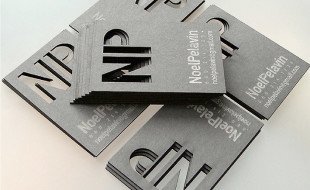 Laser Cut Business Cards - Noel Pelavin