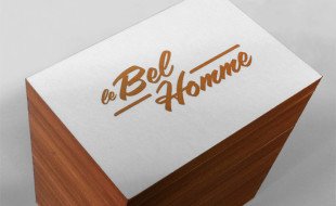 Simple Letterpress Business Card - Le Bel Homme