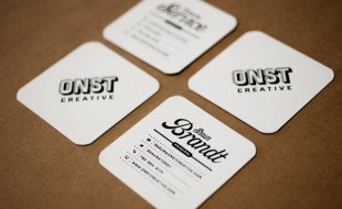 Square Business Cards - Onst Creative