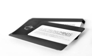 Transparent Business Cards - ElectronicMinds