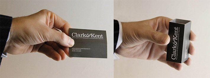 Unique Business Card - Clark&Kent