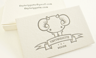 Unique Business Card - TinyTwigette