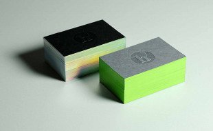 Unique Letterpress Business Card – Julien Hauchecorne