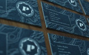 Unique Letterpress Business Card - Periscope