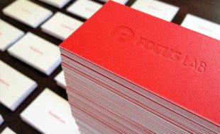 Unique Minimalistic Business Card - FocusLab