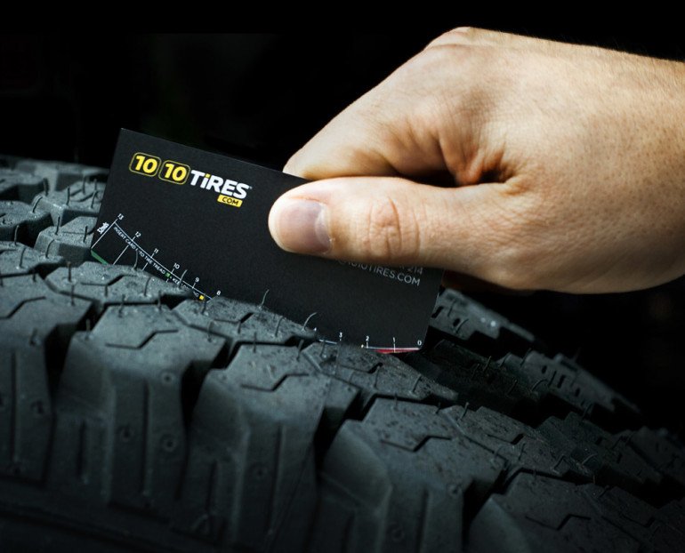 Creative Business Card - 1010 Tires