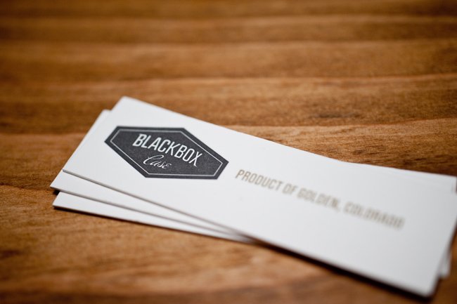 Unique Business Cards - Blackbox Case