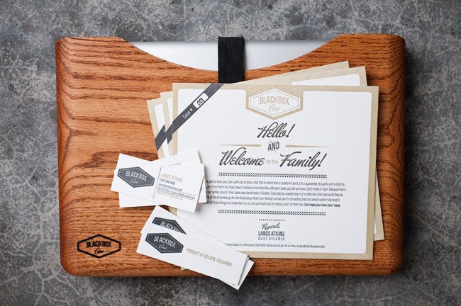Unique Business Cards - Blackbox Case