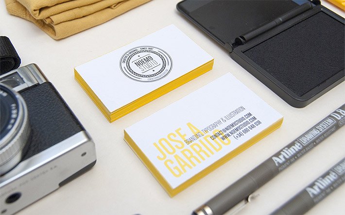Cool Business Cards - Noem9 Studio