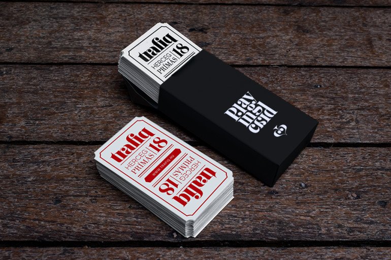 Unique Playing/Business Cards - Trafiq