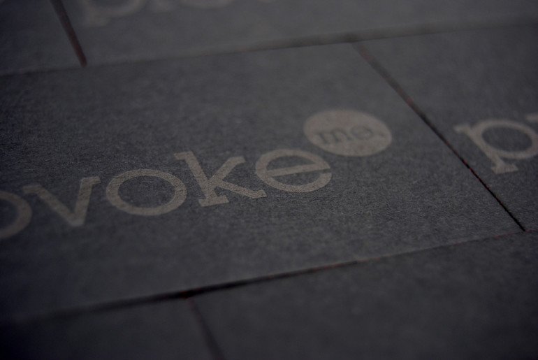 Cool Duplexed Business Card - Provoke Me