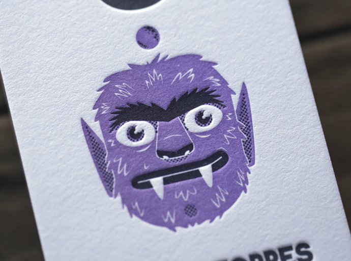 Custom Letterpress Business Card - German Torres5