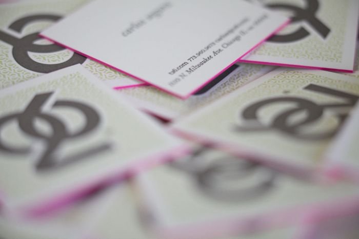 Letterpress Business Card - T26 Digital Type Foundry