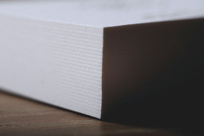 Letterpress Business Cards for a Wedding Photographer close side
