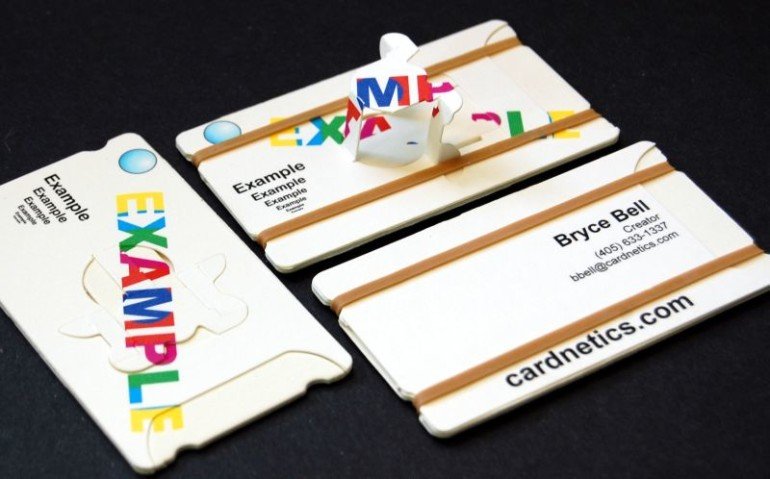 Unique Penny Shooter Business Card 3