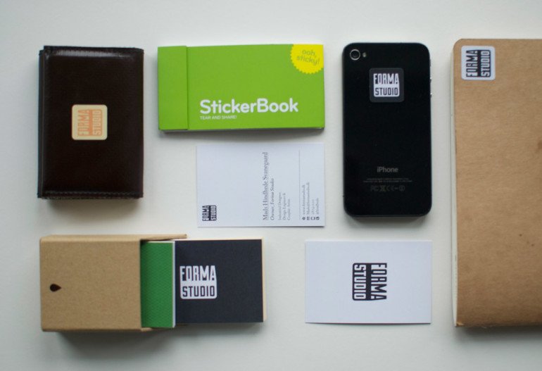 Cool Minimalistic Business Card - Forma Studio 2