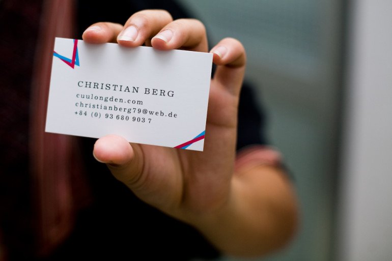 Custom Business Card - Christian Berg Photography