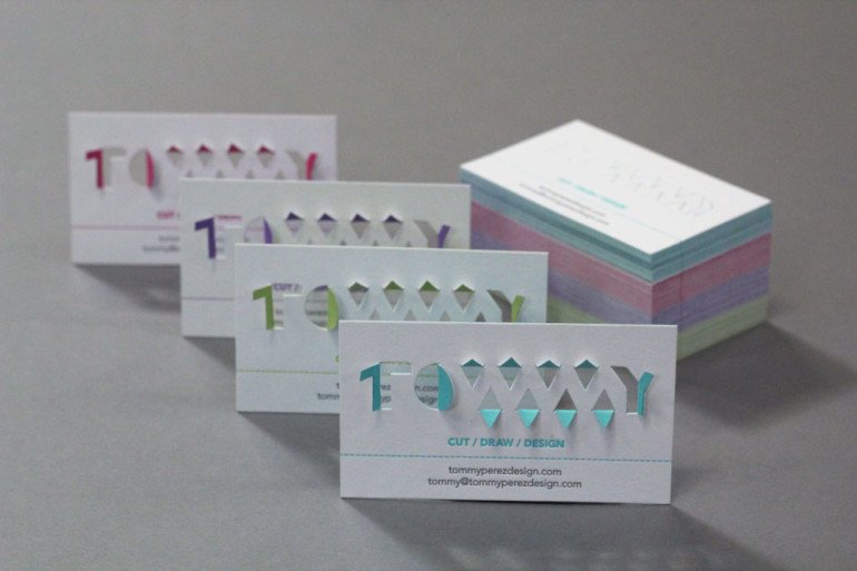 Creative Business Cards - Tommy Perez