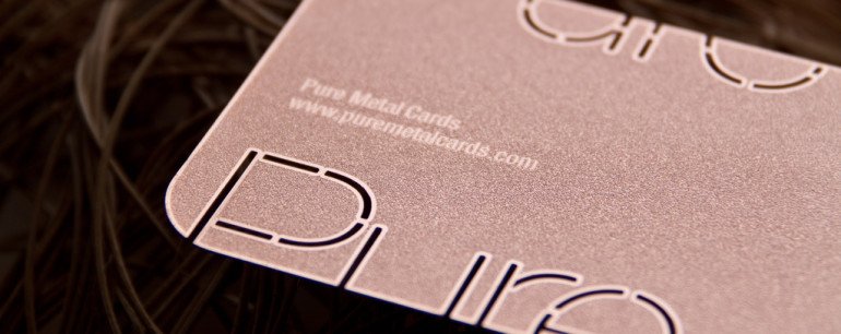 Copper Business Card