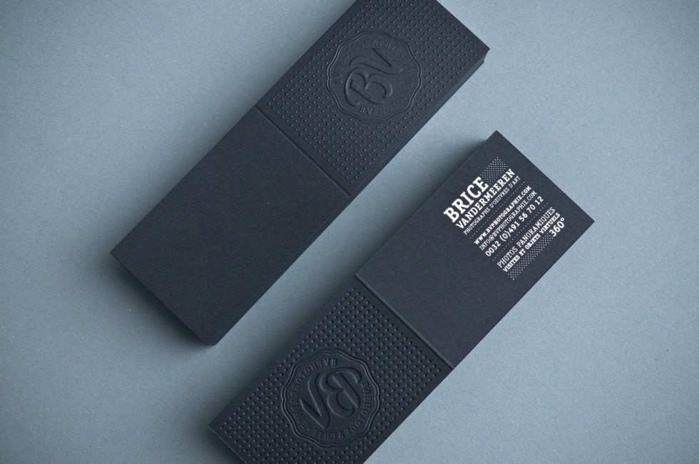 Unique Business Cards - BV Photographie 2
