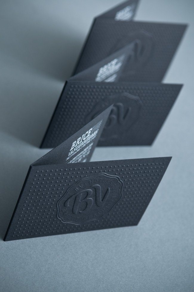 Unique Business Cards - BV Photographie