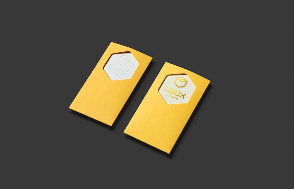 Cool Business Card - Gbox Studios 3