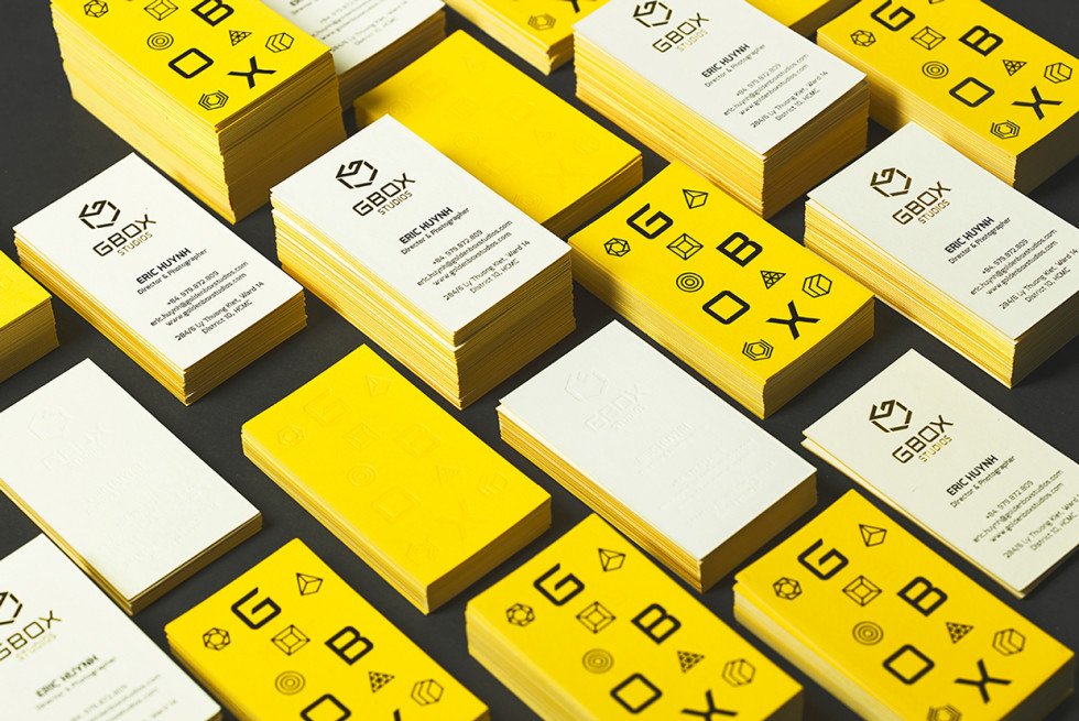 Cool Business Card - Gbox Studios