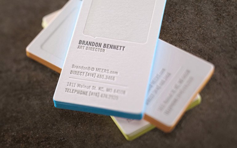 Creative Custom Business Cards - Brandon Bennet