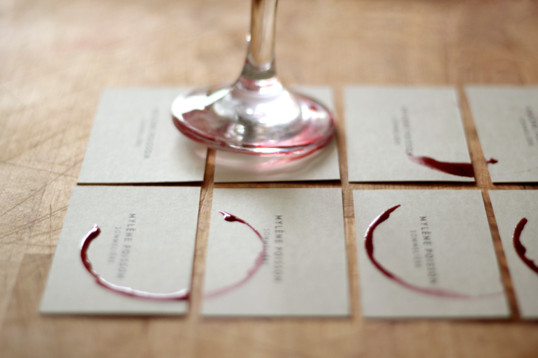 Unique Business Cards - Sommeliere 2
